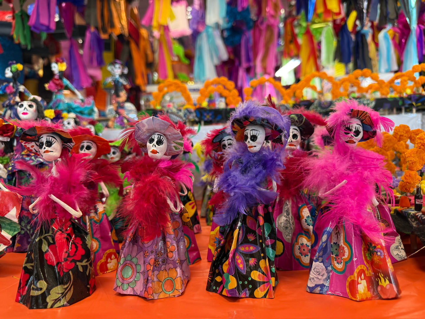 Catrina de papel maché