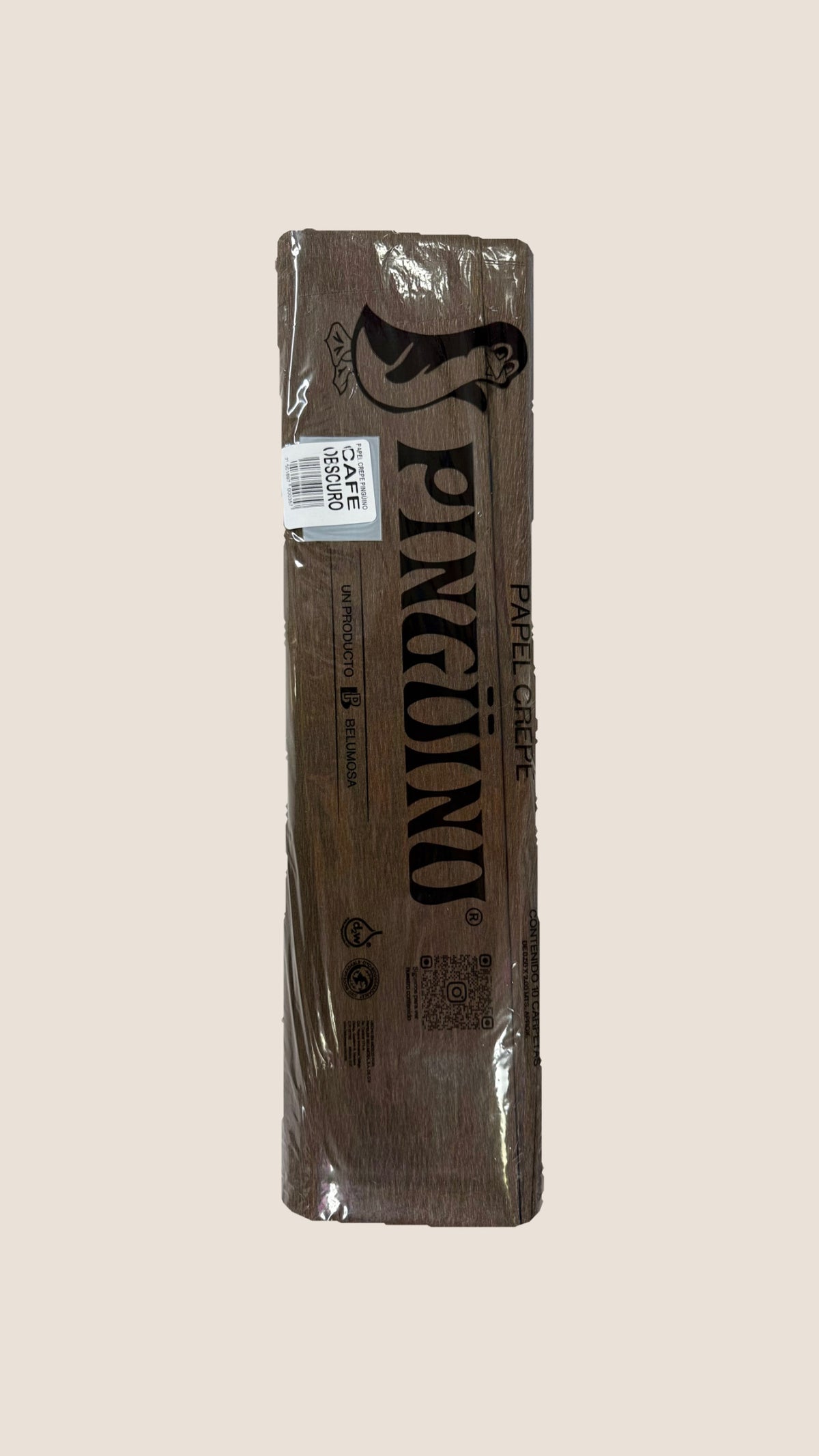 Papel Crepe Pingüino