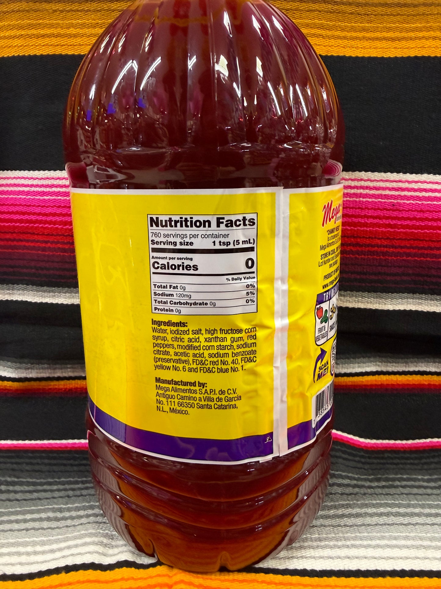 Chamoy Mega Original 1.05 GAL