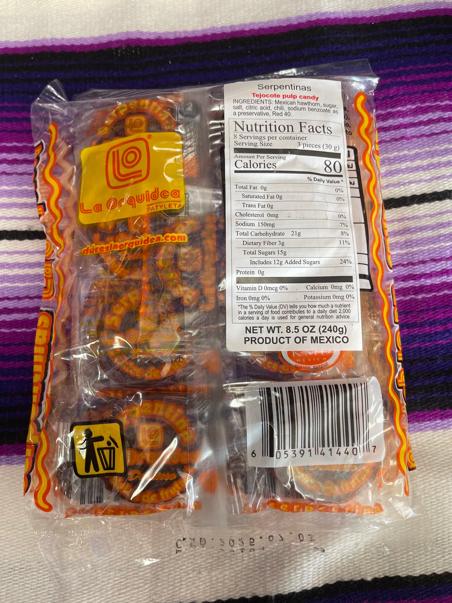 La Orquídea Serpentinas-24ct