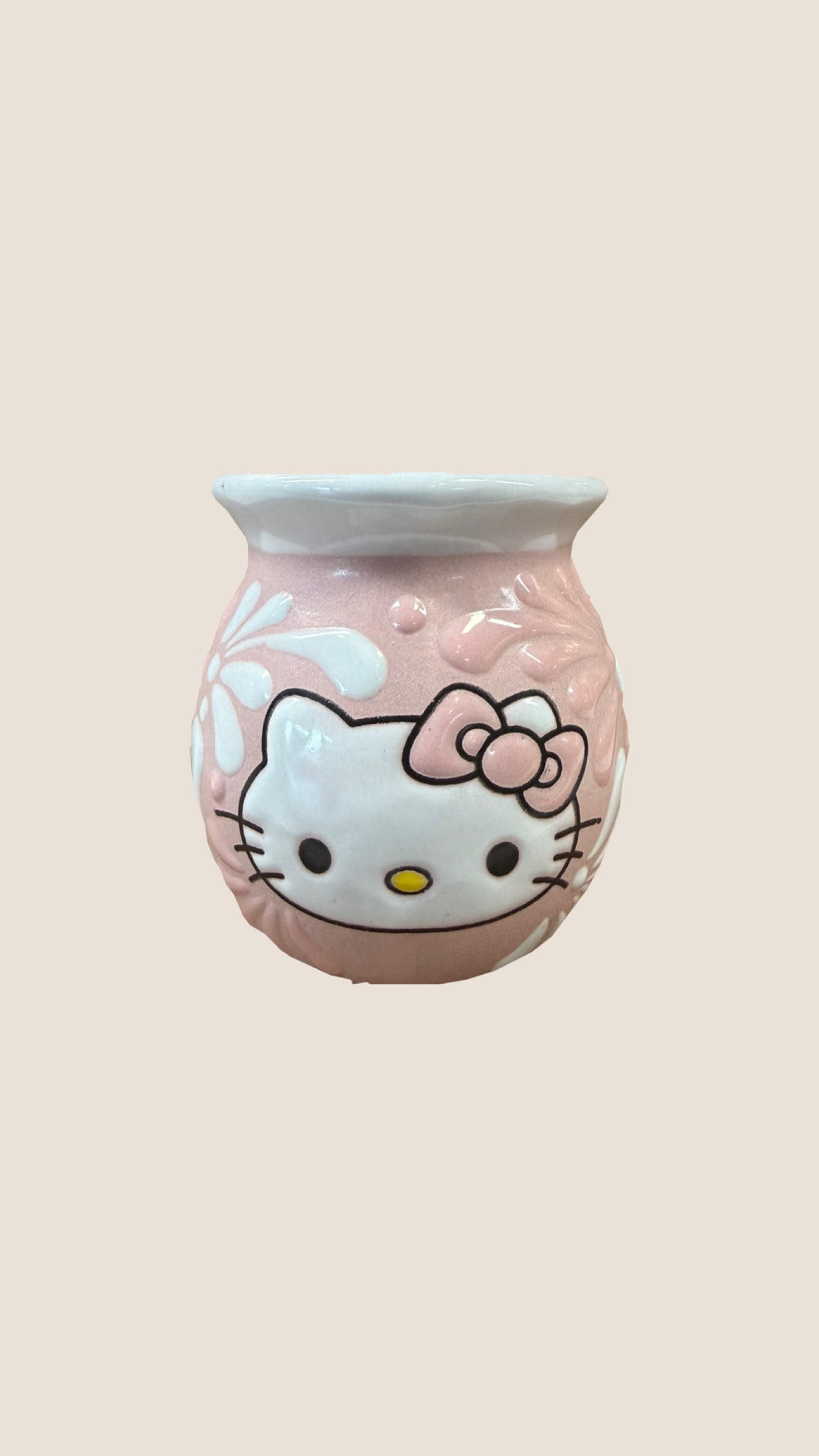 Pink/ White Hello Kitty Mug