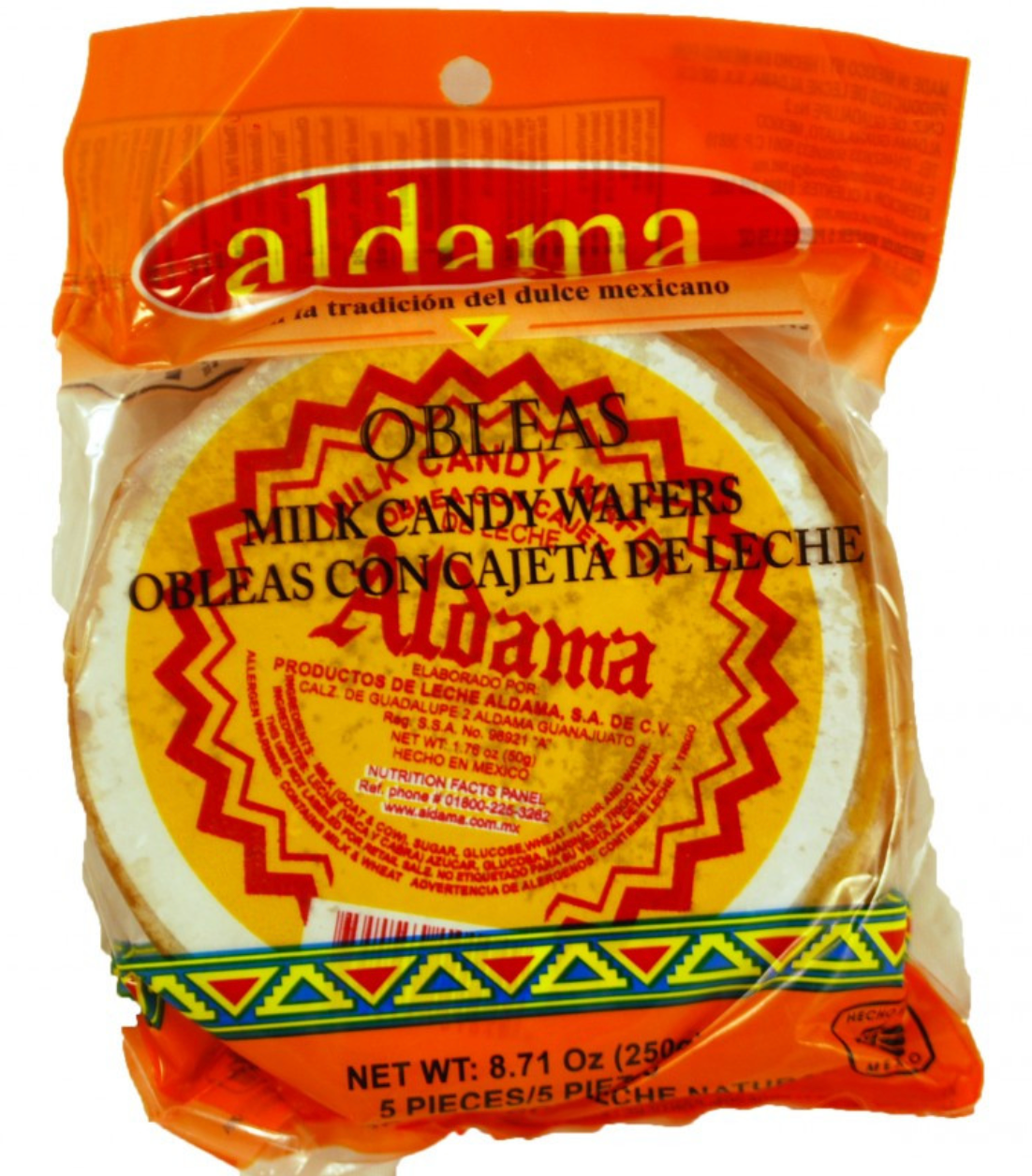 Aldama Oblea Cajeta Mediana 5-Pieces Pack