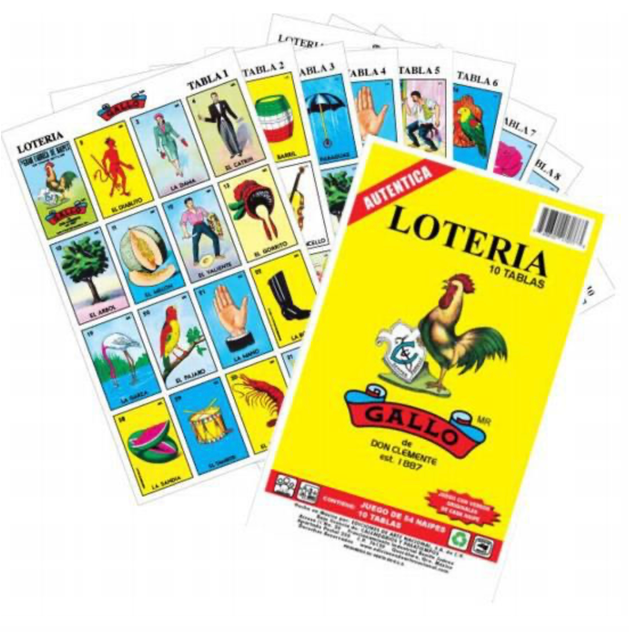 Don Clemente Loteria 20 Carta