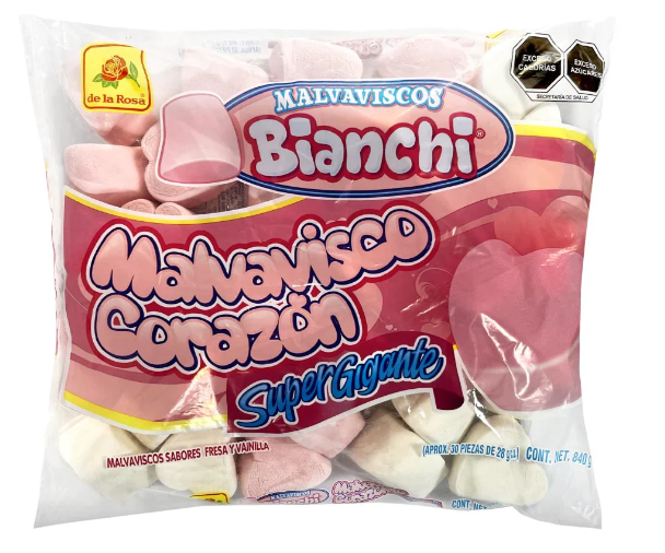 De La Rosa Bianchi Malvavisco Corazon Super Gigante