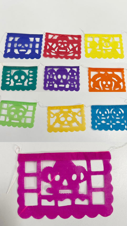 Día De Los Muertos Papel Picado Chico