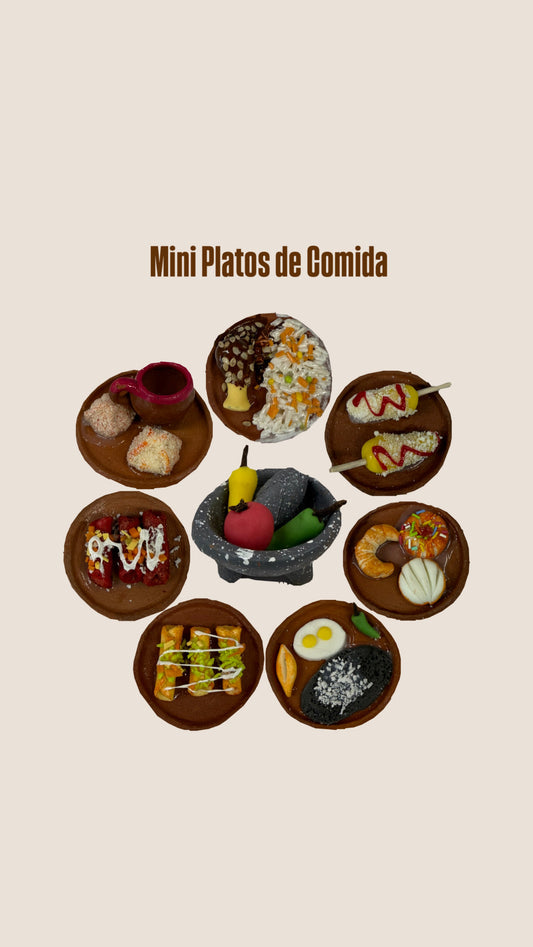 Mini Platos de Comida