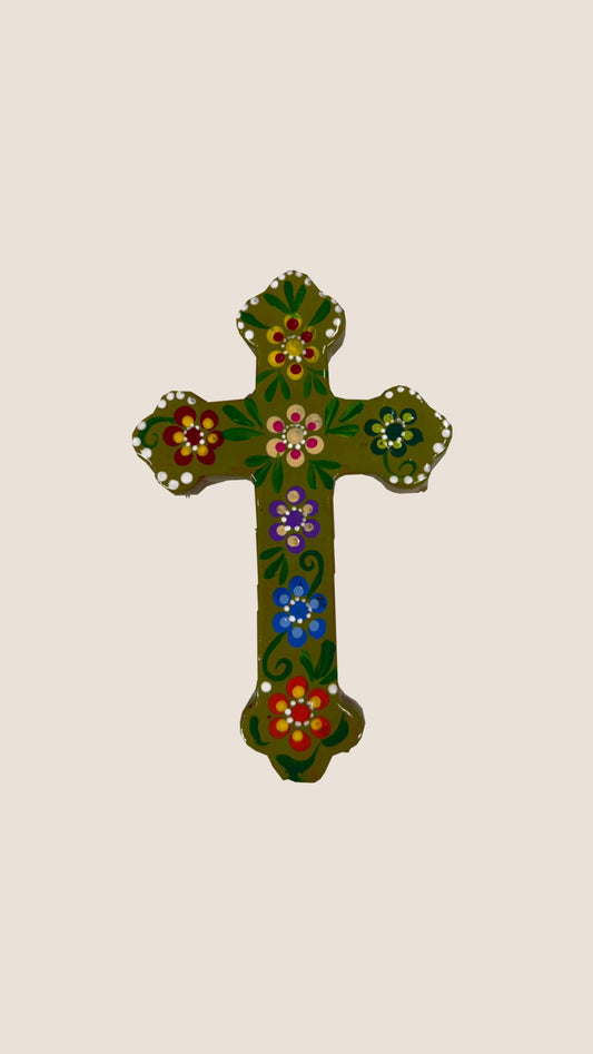 Hand Painted Cross