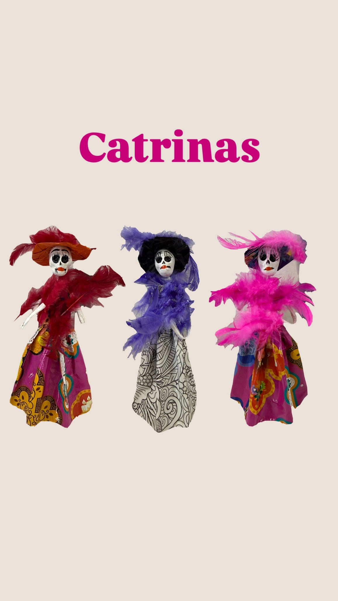 Catrina de papel maché
