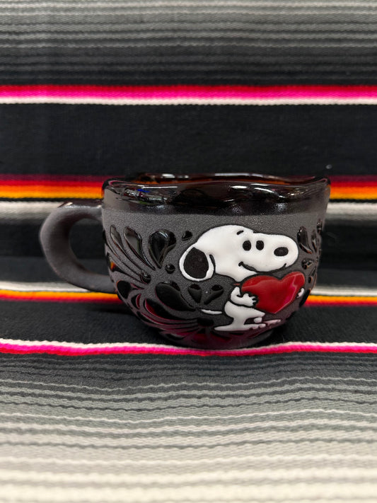 Snoopy Heart Shaped Mug