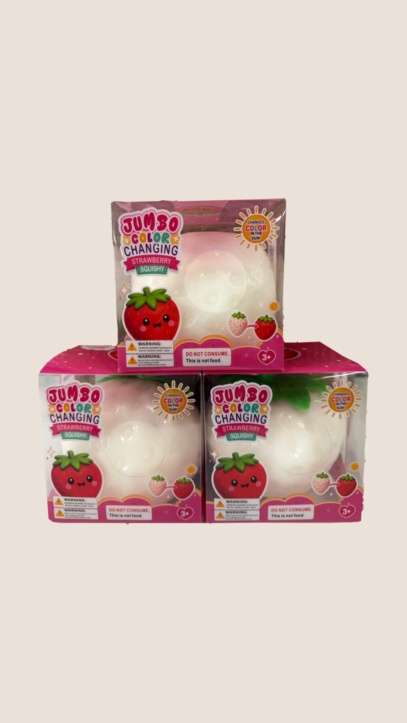 Jumbo Strawberry Squishy