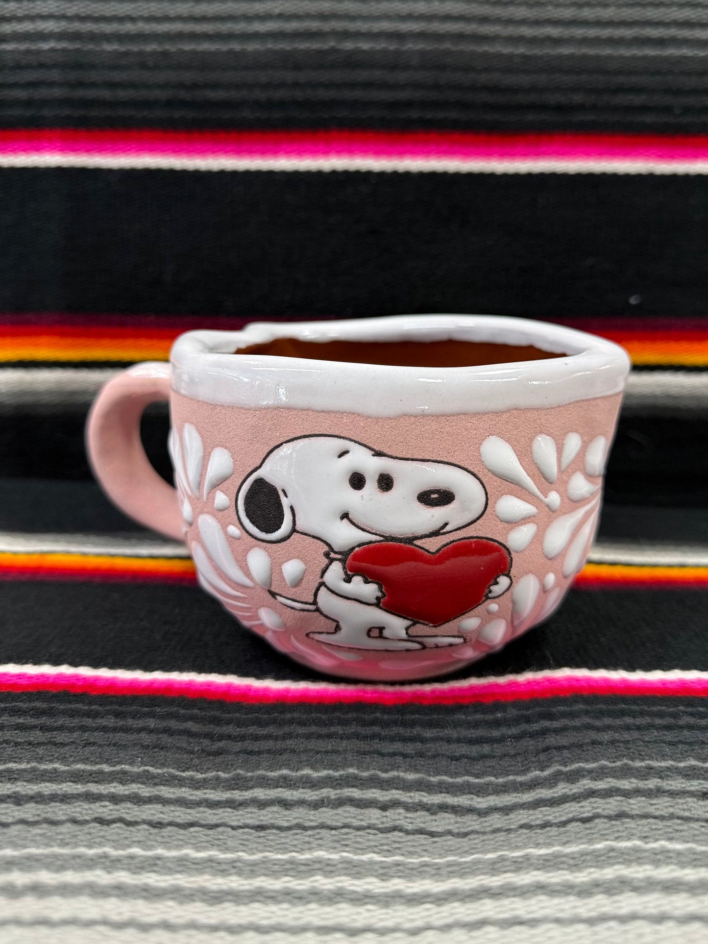 Snoopy Heart Shaped Mug