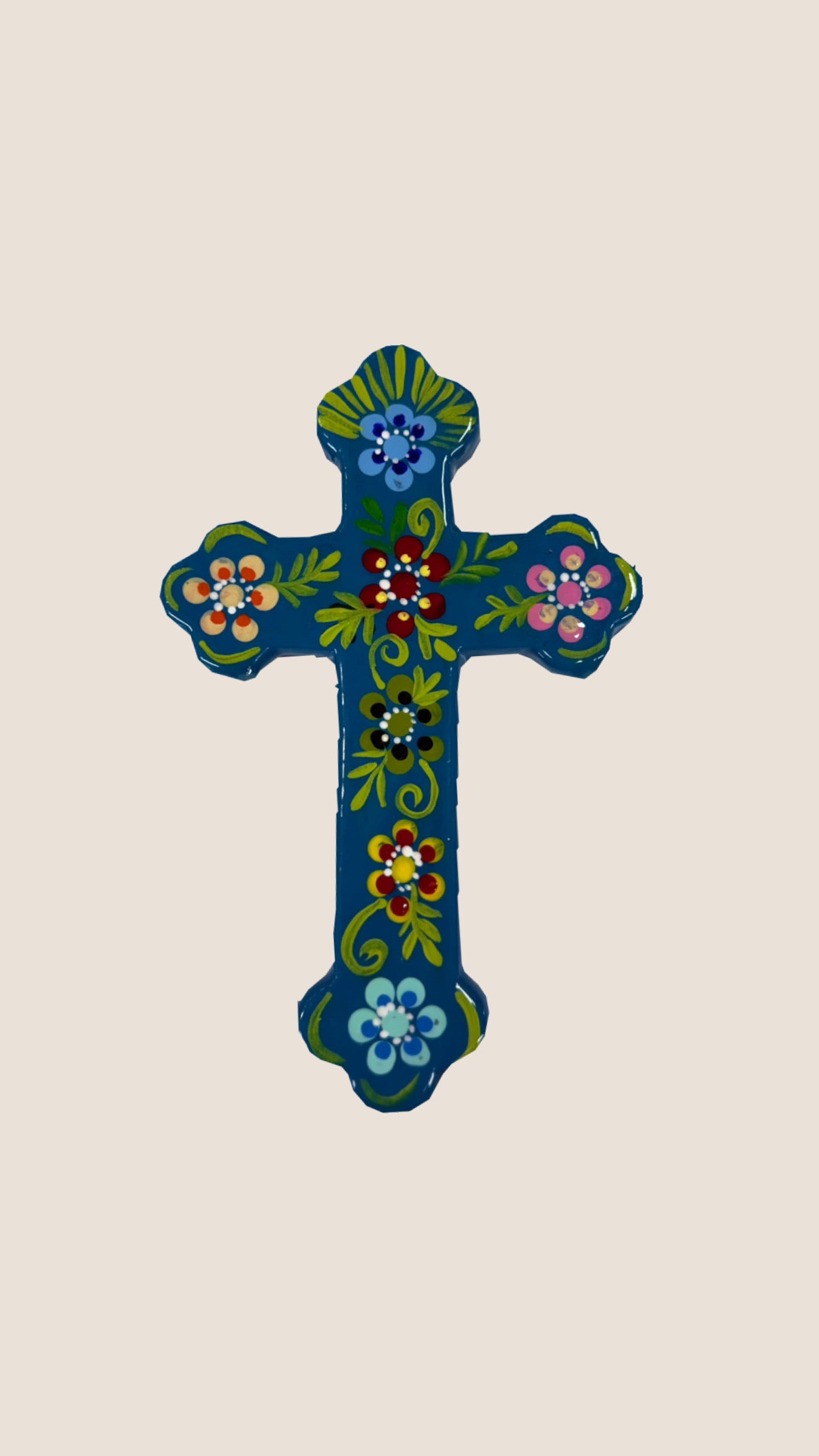 Hand Painted Cross