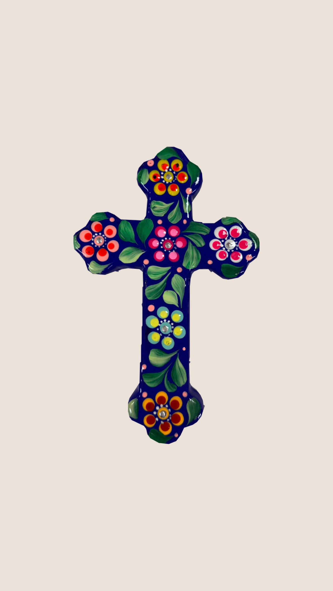 Hand Painted Cross