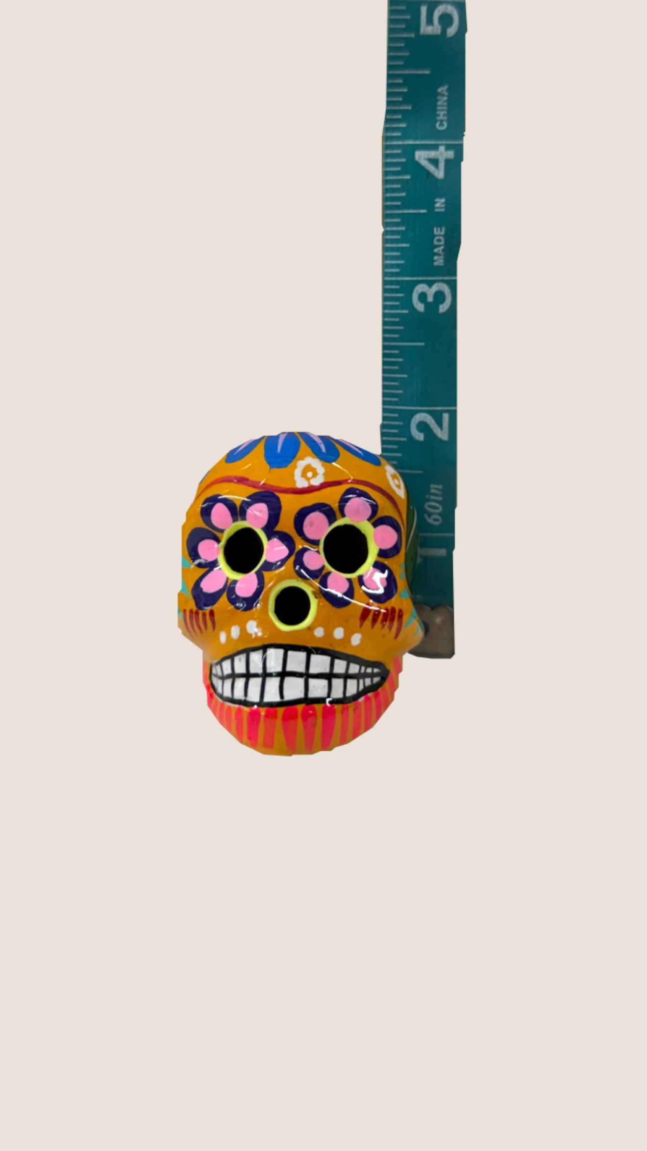 Calavera Chica De Barro