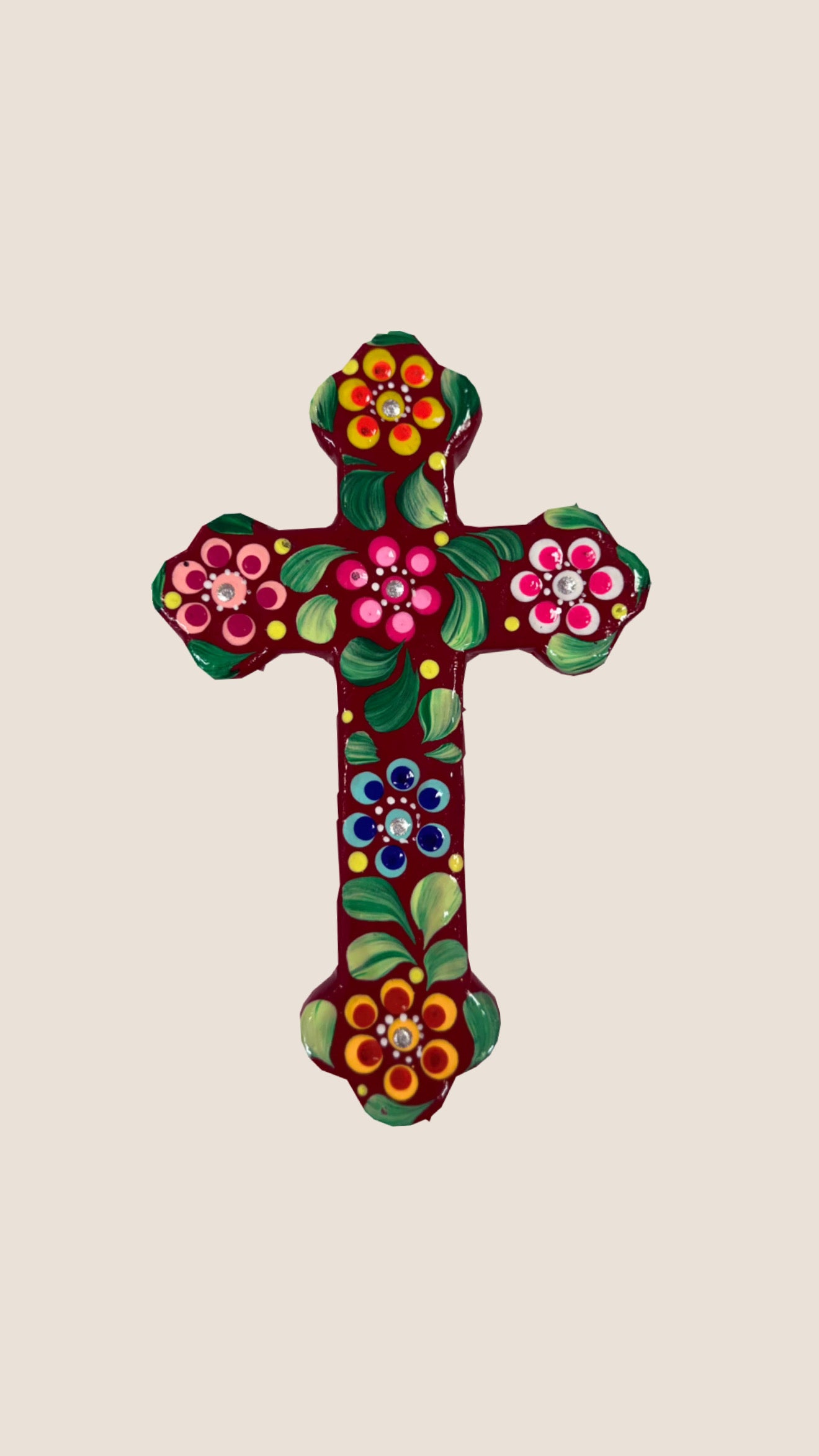 Hand Painted Cross