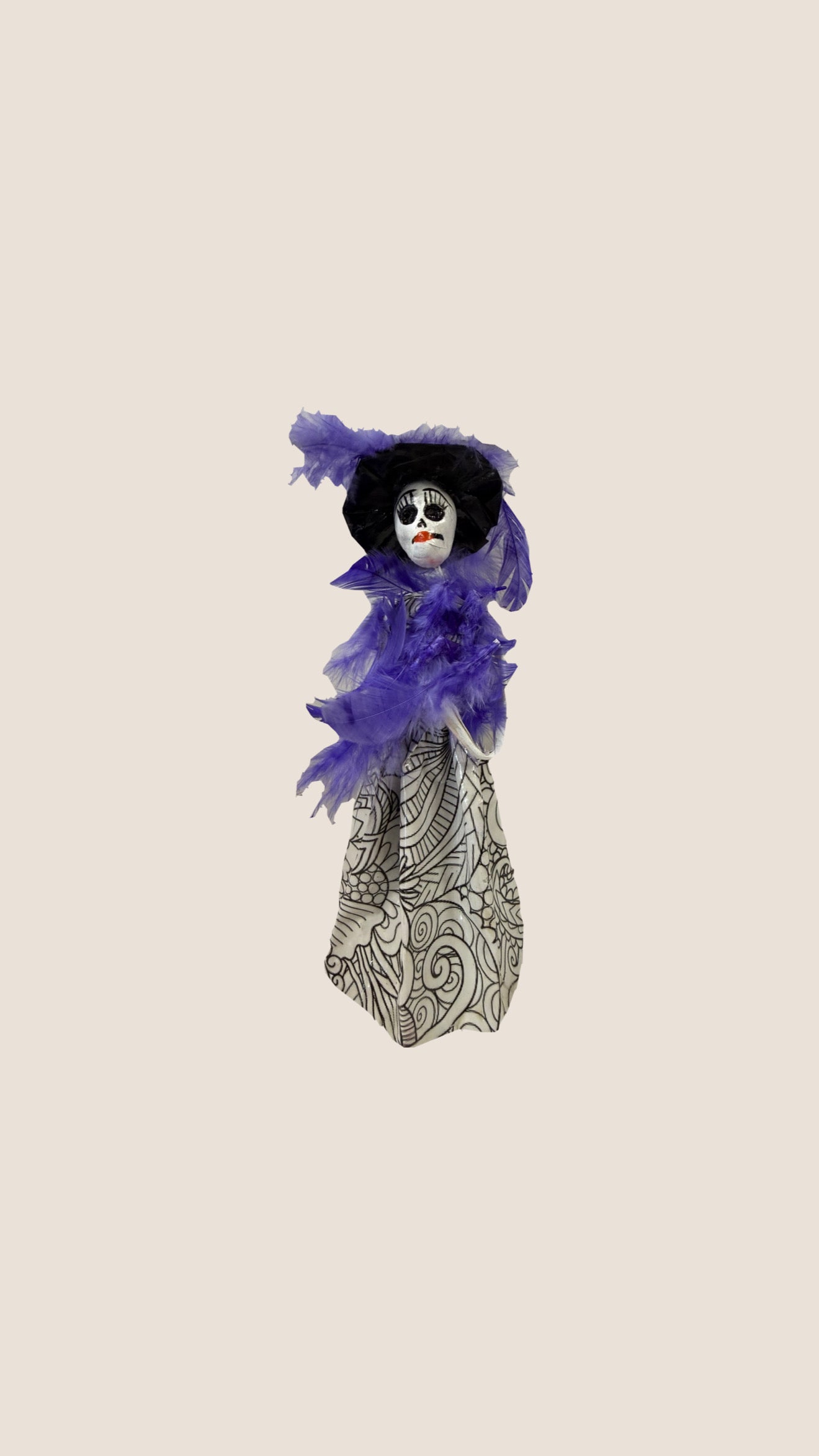 Catrina de papel maché