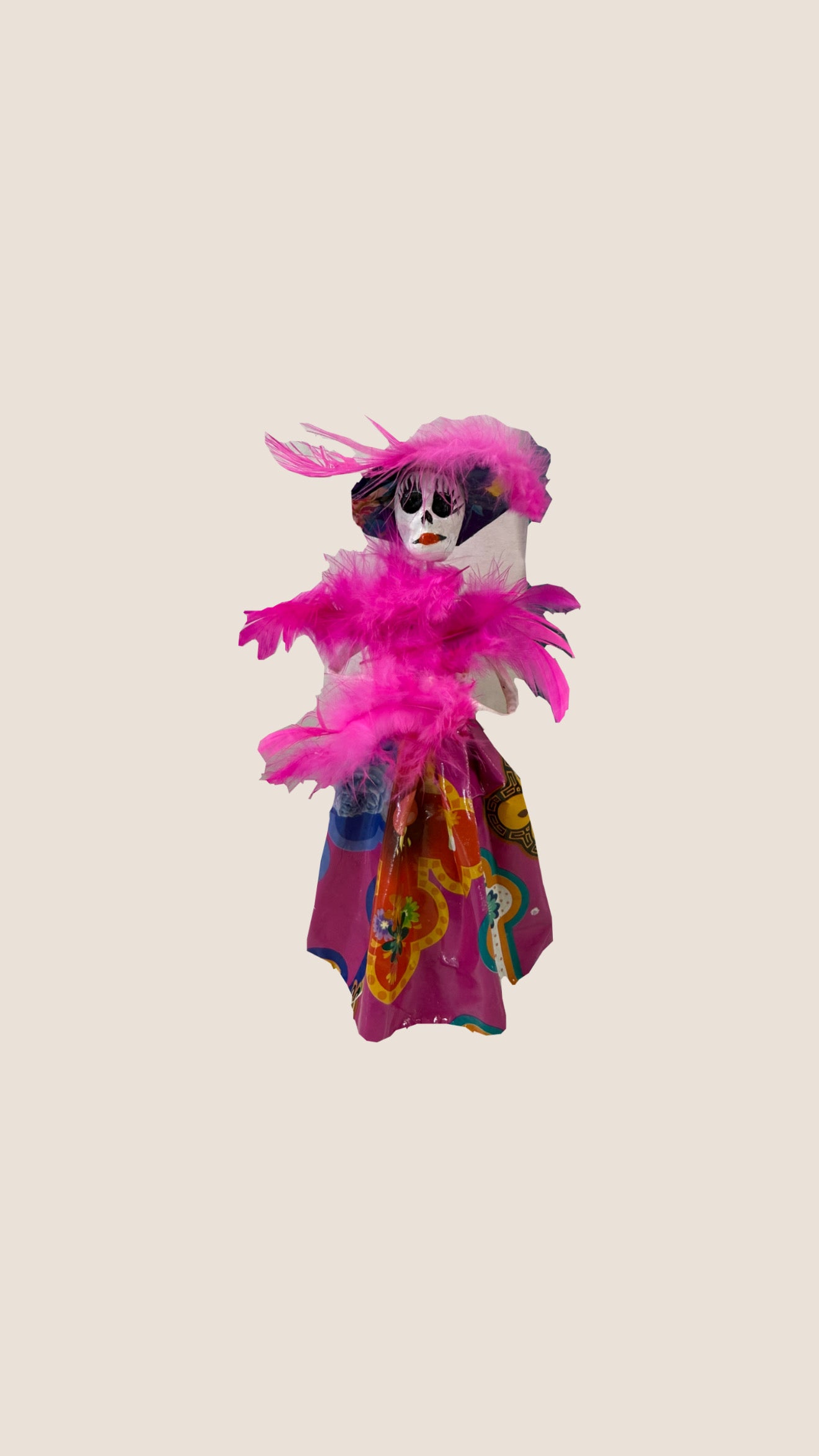 Catrina de papel maché