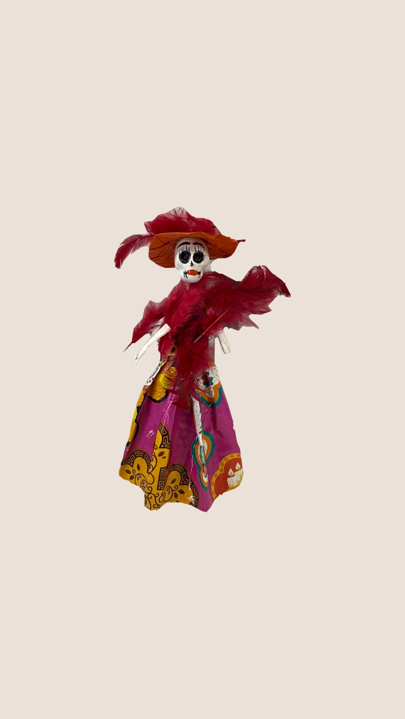 Catrina de papel maché
