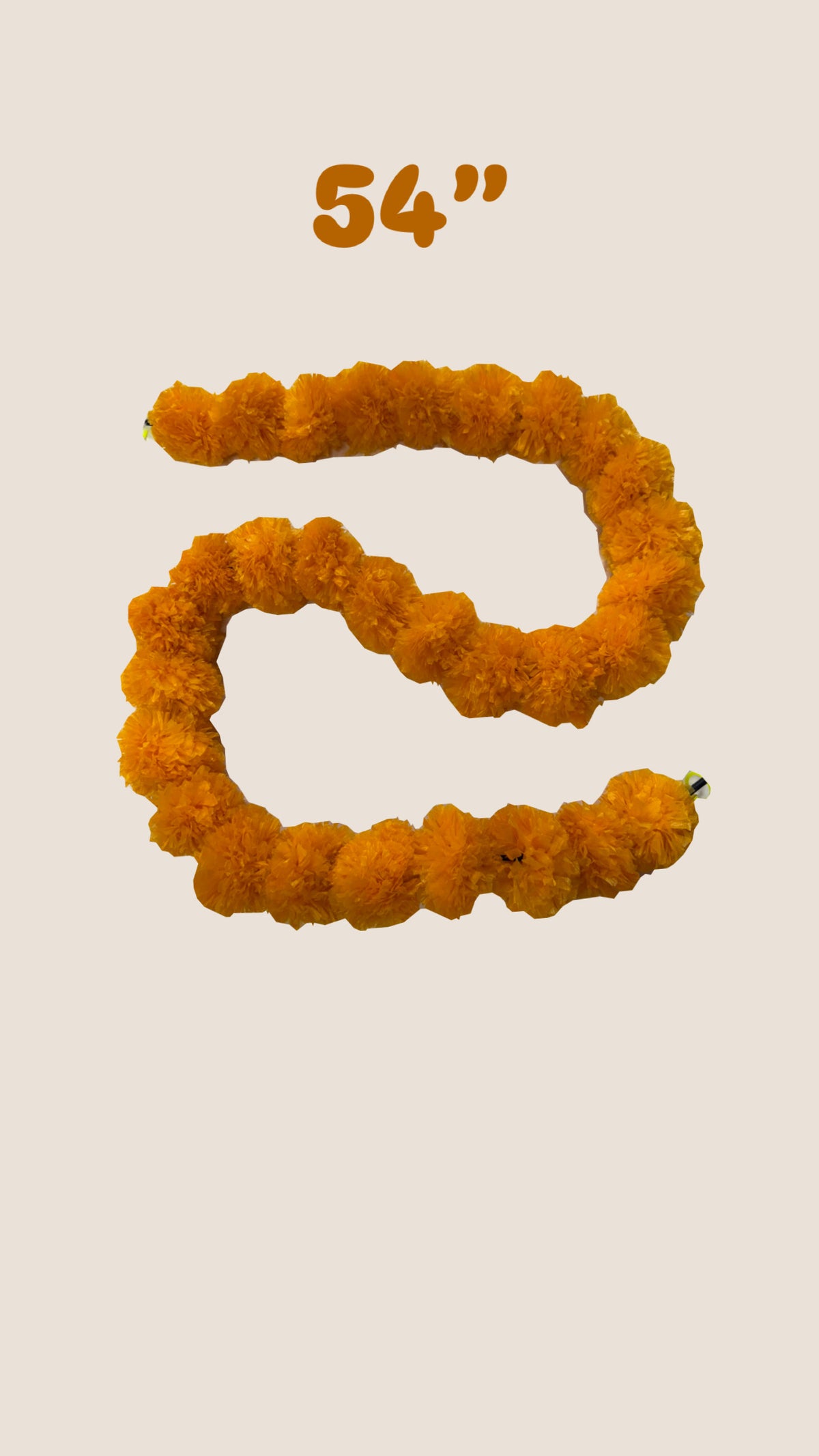 Cempasúchil Garland- 1 Piece