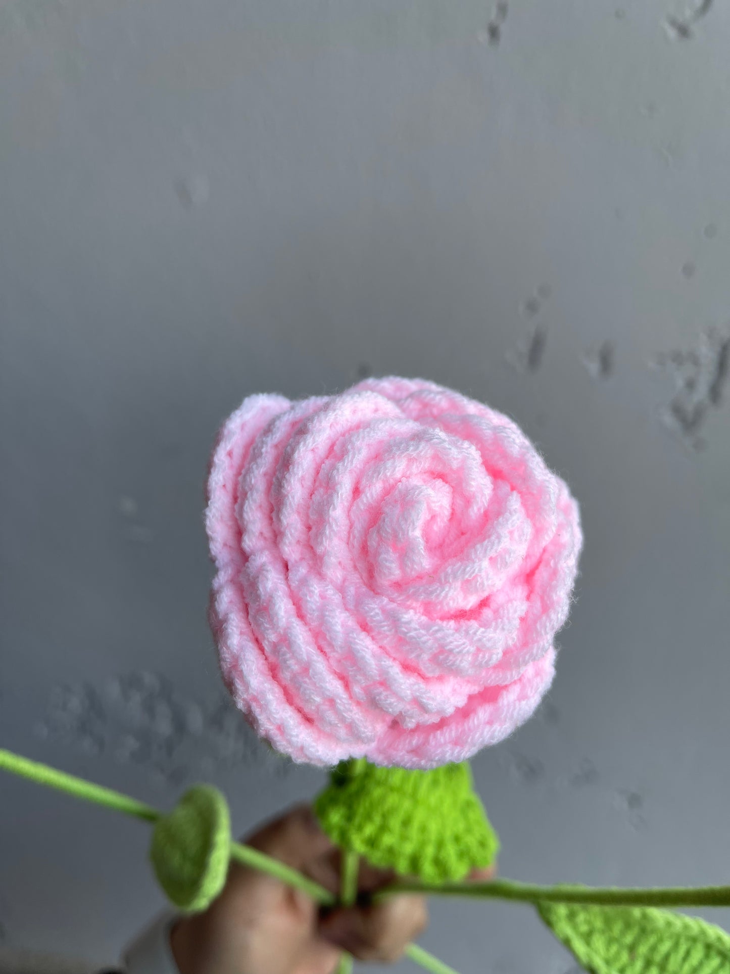 Rosa de Crochet-1 Ct