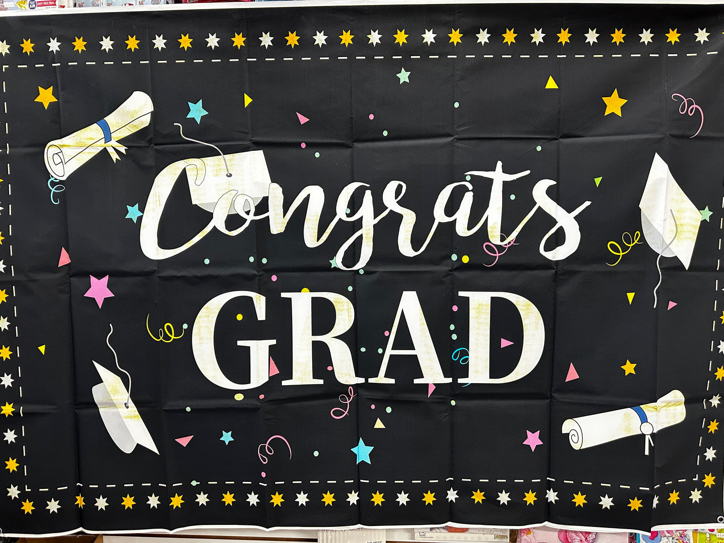 Congrats Grad Backdrop