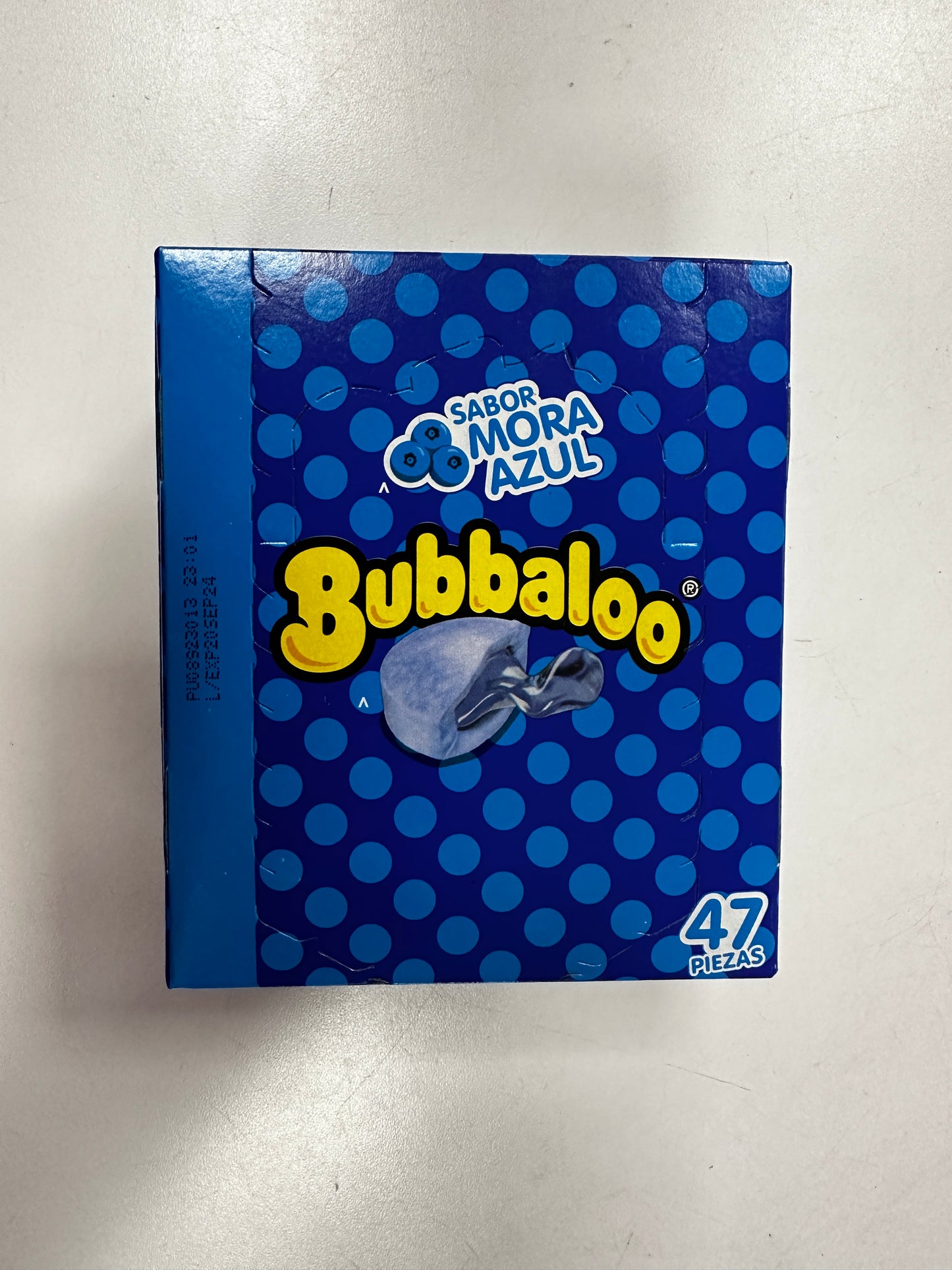 Adams Bubbaloo Mora Azul 47-Pieces Pack