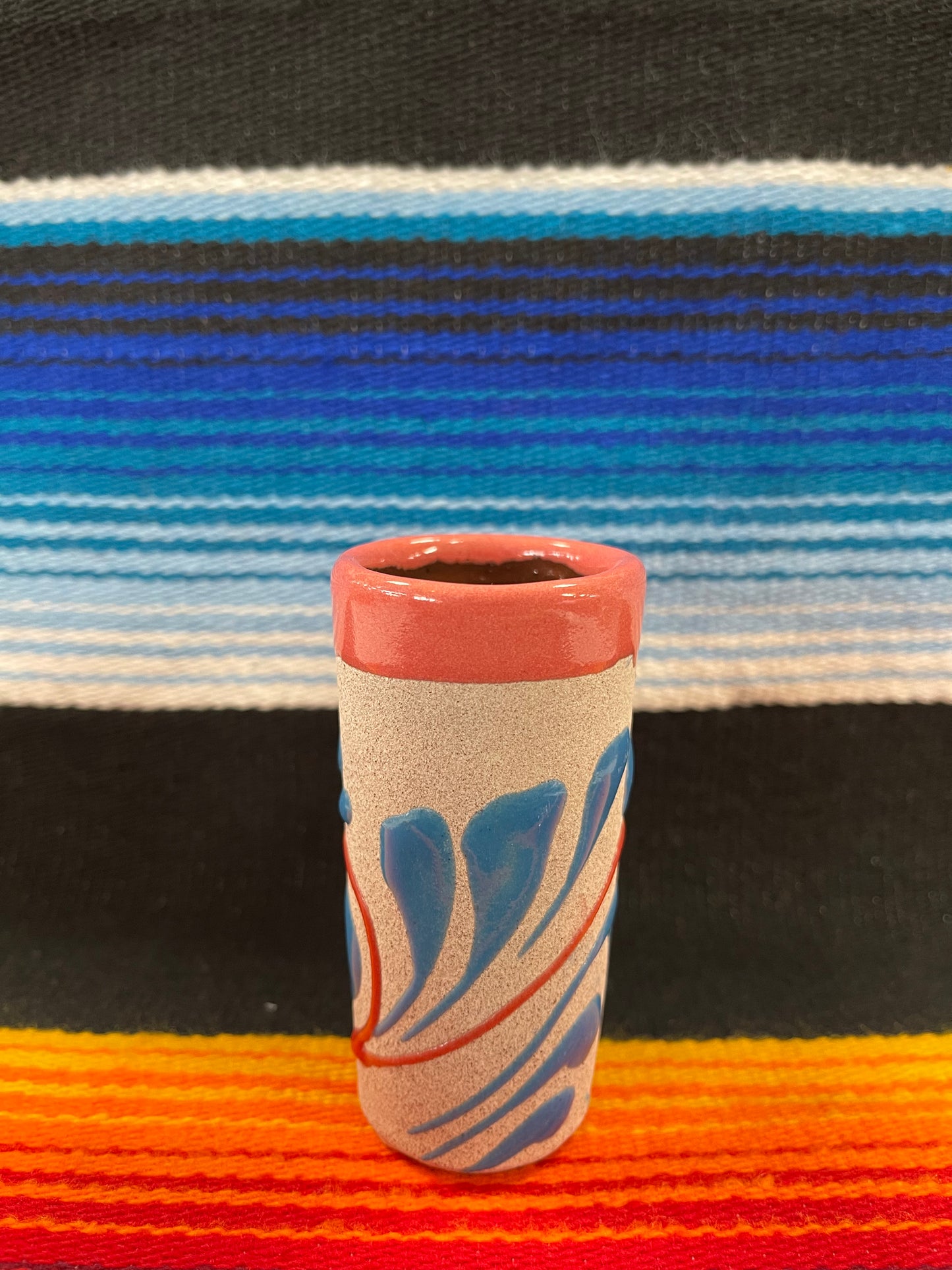 Coral Artesano Shot Cup