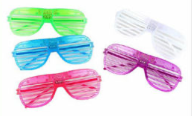 LED Shadow Glasses-12ct