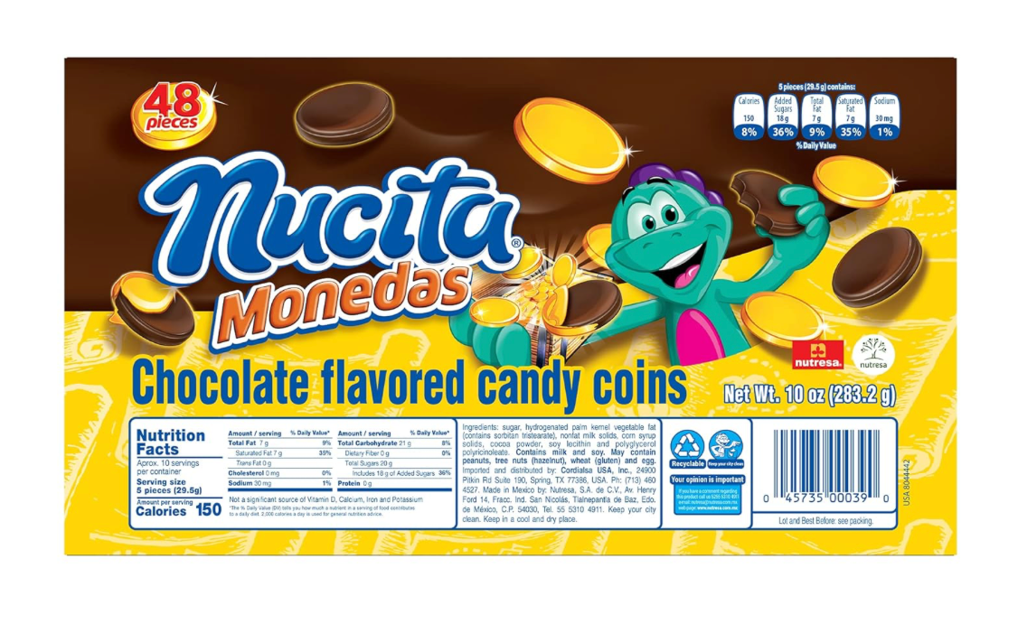 Nucita Monedas-48ct