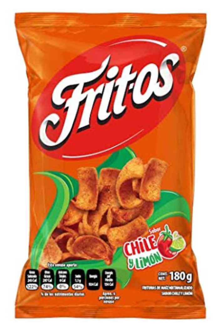 Sabritas Fritos Chile y Limon