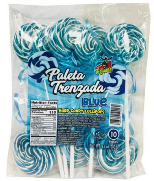 Tia Juana Paleta Trenzada Azul