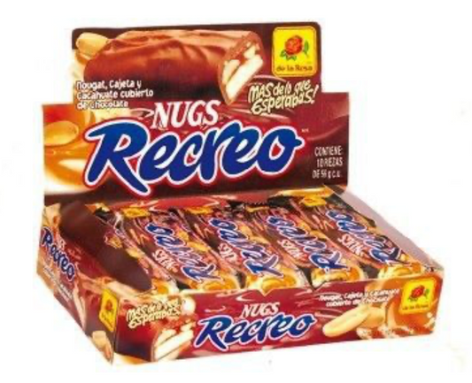 De La Rosa Chocolate Nugs Recreo-10ct