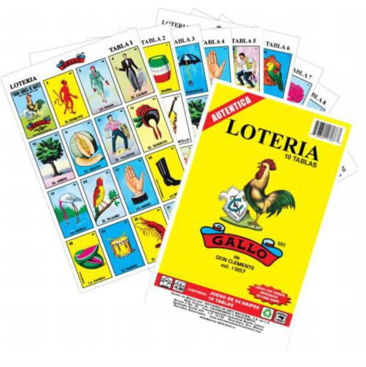 Don Clemente Loteria 10 Carta