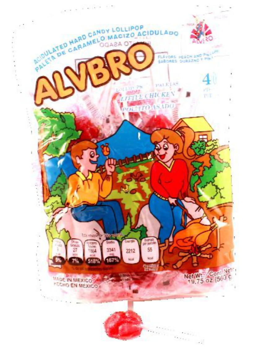 Alvbro Paleta Pollo Asado – LA Kandies