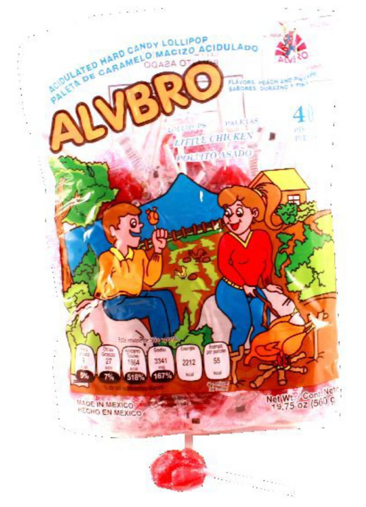 Alvbro Paleta Pollo Asado