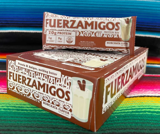 Fuerzamigos Horchata Protein Bar-12ct