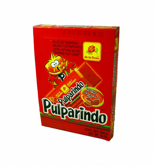 De La Rosa Pulparindo Extra Spicy 20-Piece Pack Count