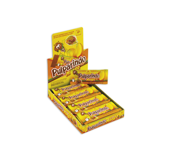 De La Rosa Pulparindo Mango 20-piece pack count