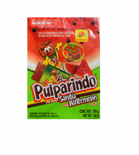 De La Rosa Pulparindo Sandia 20-Piece Pack Count