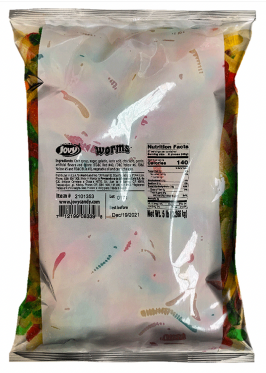 Gummy Worms 5lbs