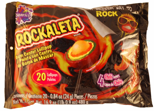 Sonrics Rockaleta 20-Piece pack count