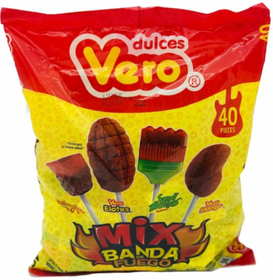 Vero Paleta MIX Banda Intensa 40-Pieces Pack