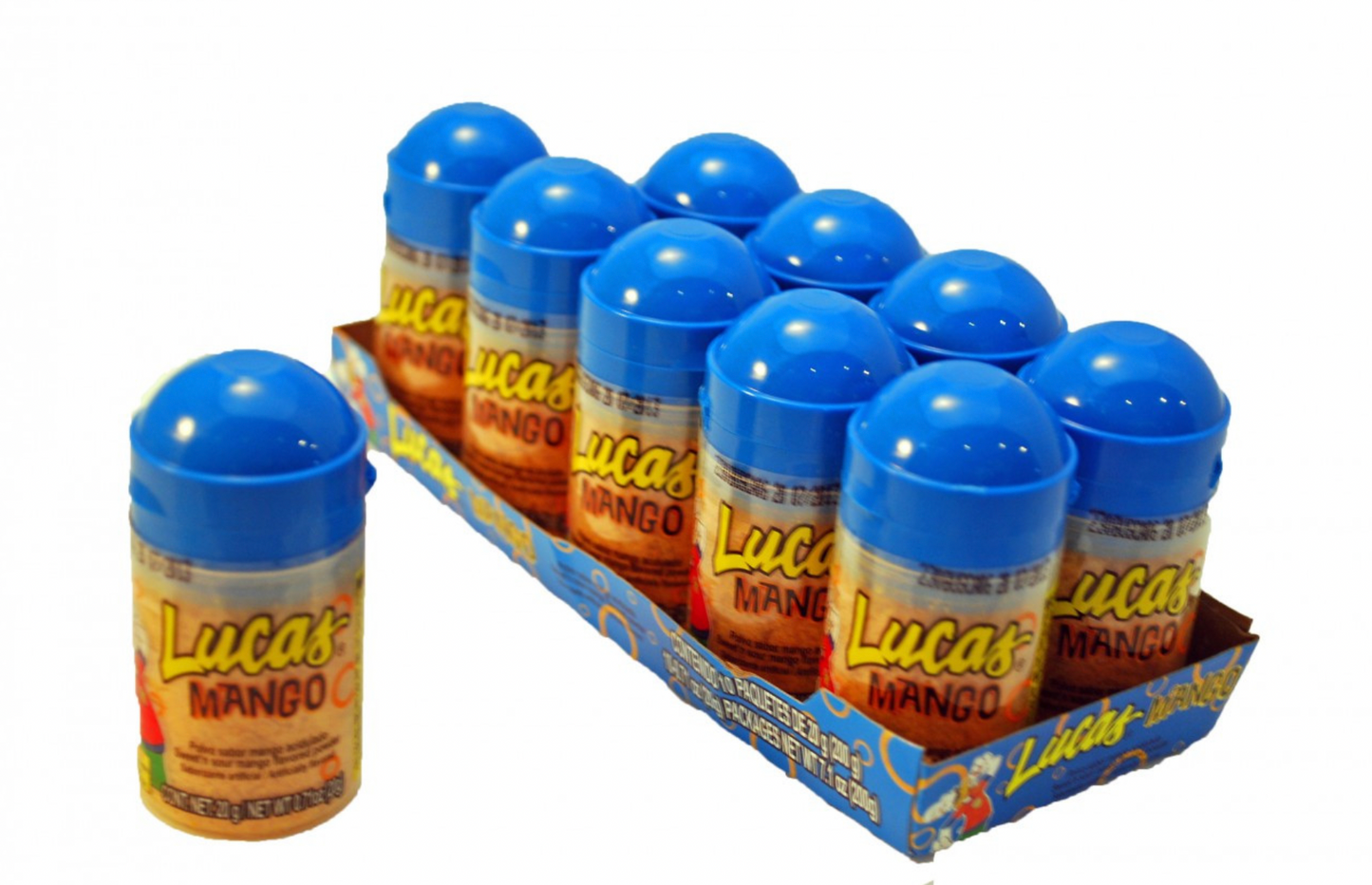 Lucas Baby Mango Polvo 10-Piece Pack Count