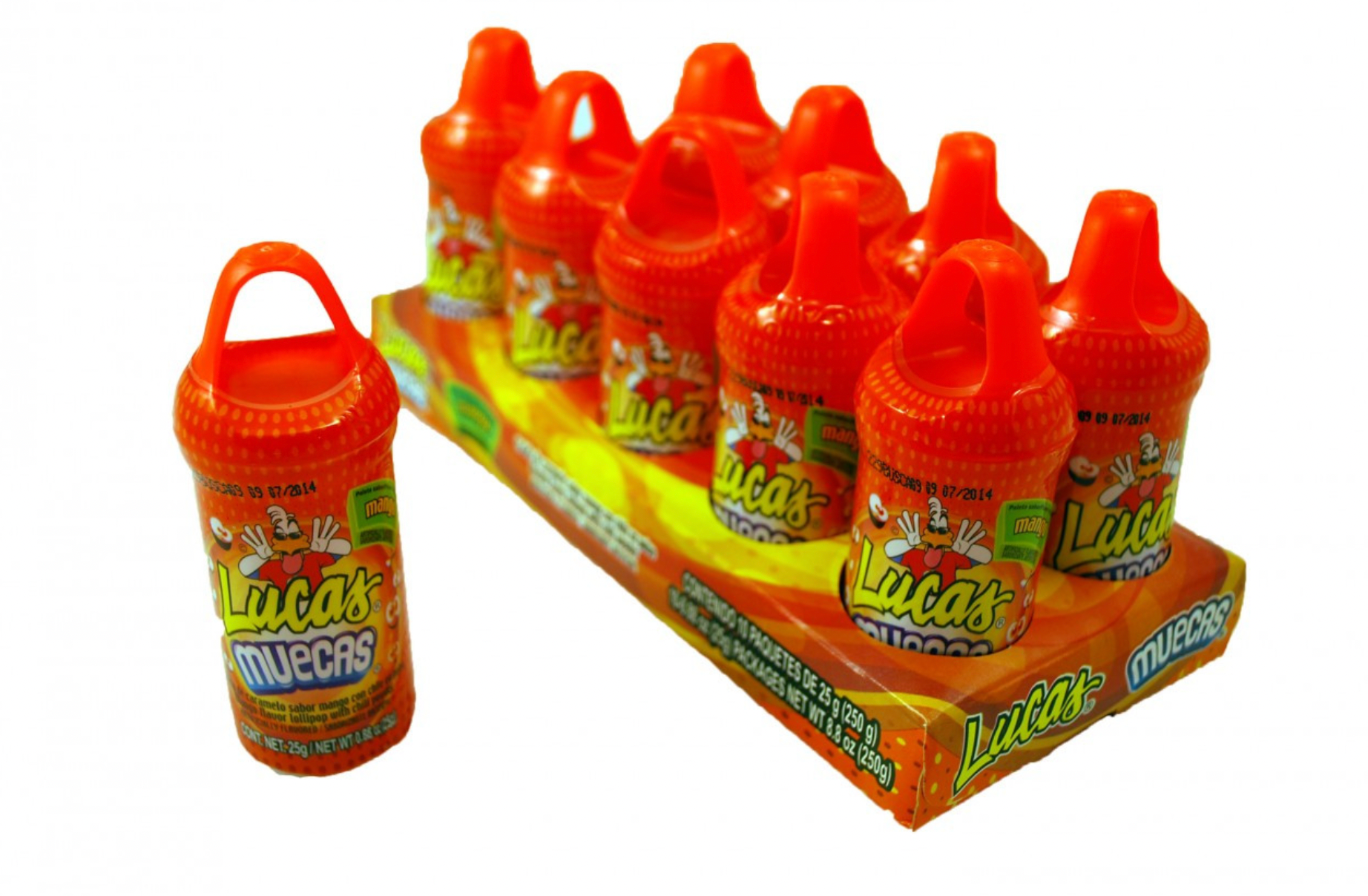 Mini Lucas Lucas Muecas Mango 10-Piece Pack Count – LA Kandies